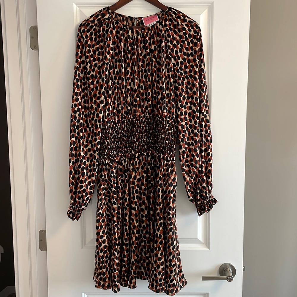 Leopard dot dress